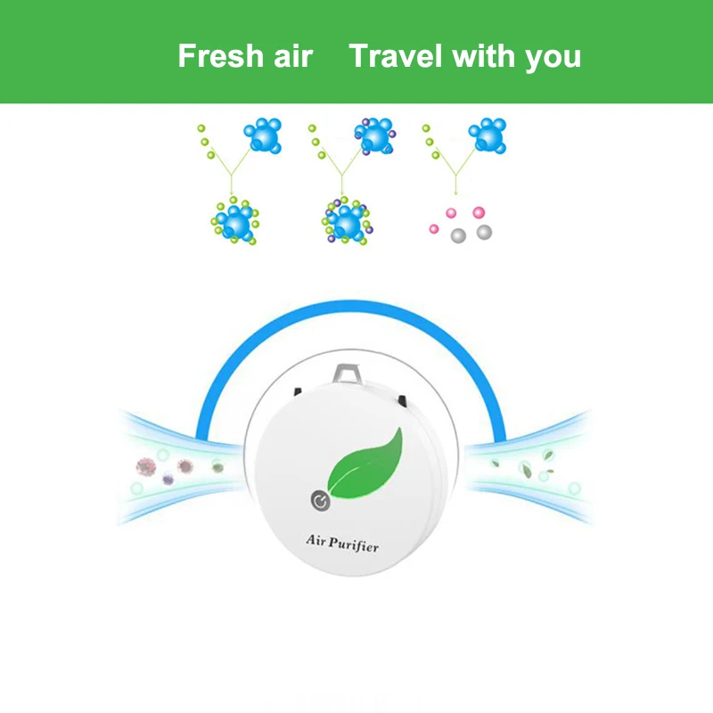 Портативный USB-очиститель воздуха 1 шт. персональный мини-освежитель с