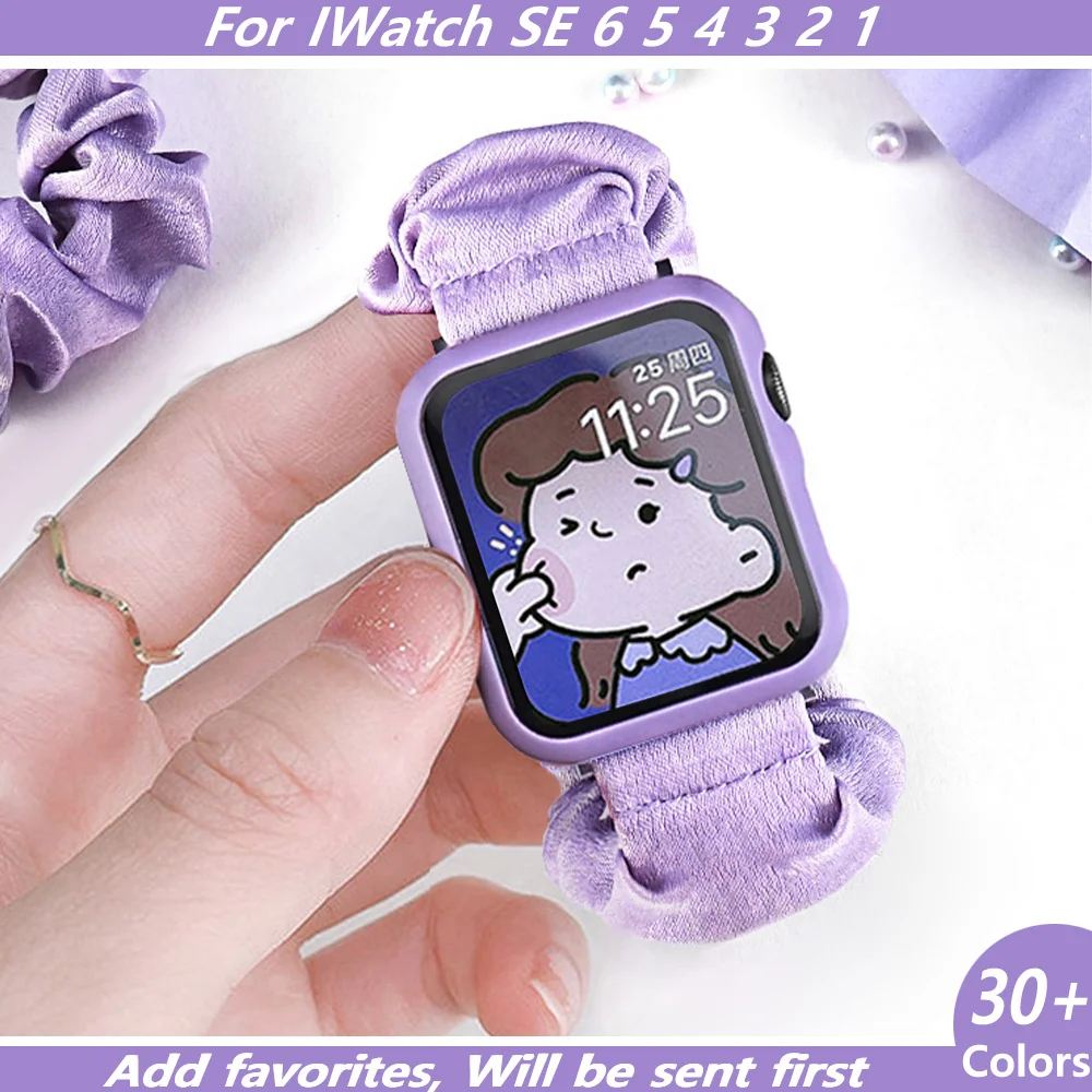 

Ремешок Плетеный Соло для Apple watch band iwatch Se 44 мм 40 мм, эластичный браслет для Smart Series 76543 42 мм 38 мм 41 45