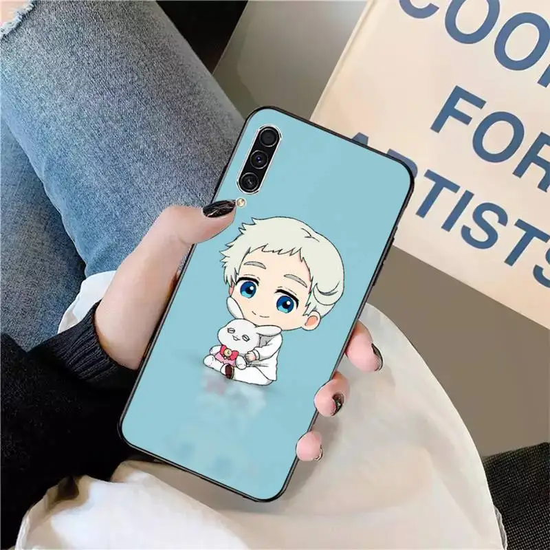

Japan anime The Promised Neverland Phone Case For Samsung galaxy S 9 10 20 A 10 21 30 31 40 50 51 71 s note 20 j 4 2018 plus