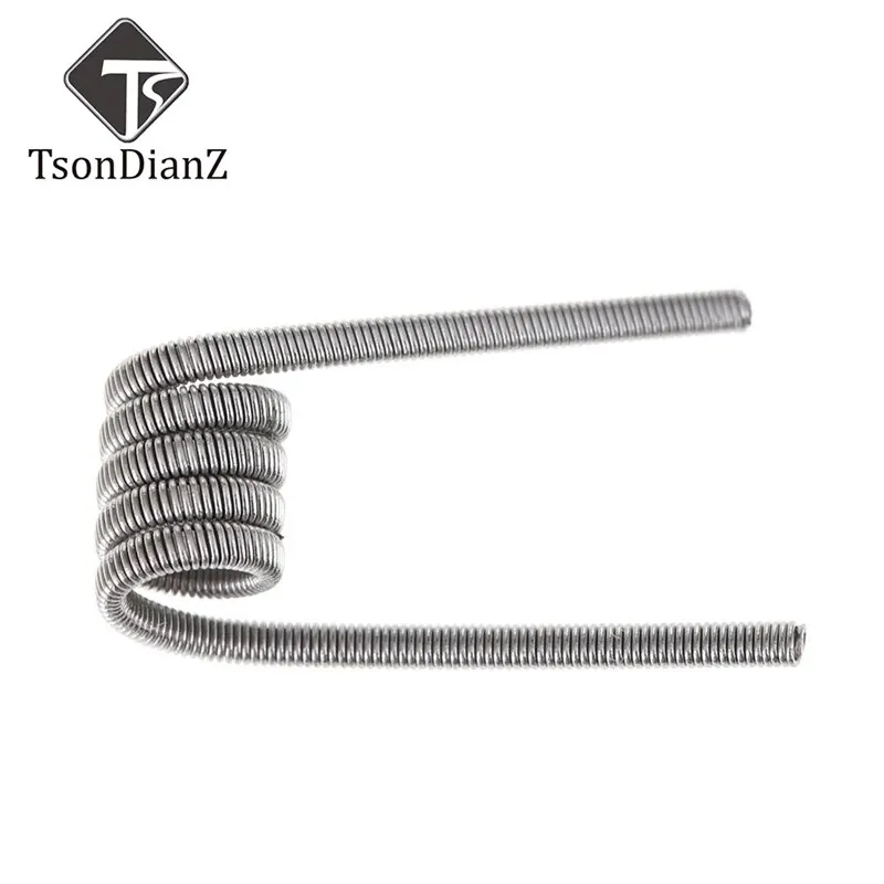 

10pcs/set SS316L 24GA 26GA 28GA Coil Wire DIY Heating Wire For Electronic Cigarette RDA RBA Atomizer