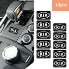 Наклейки для салона автомобиля, декоративные знаки для KIA Rio Pride K3 K2 KX7 K7 K5 K9 K4 KX5 KX3 Quoris Picanto Morning, 10 шт.компл.