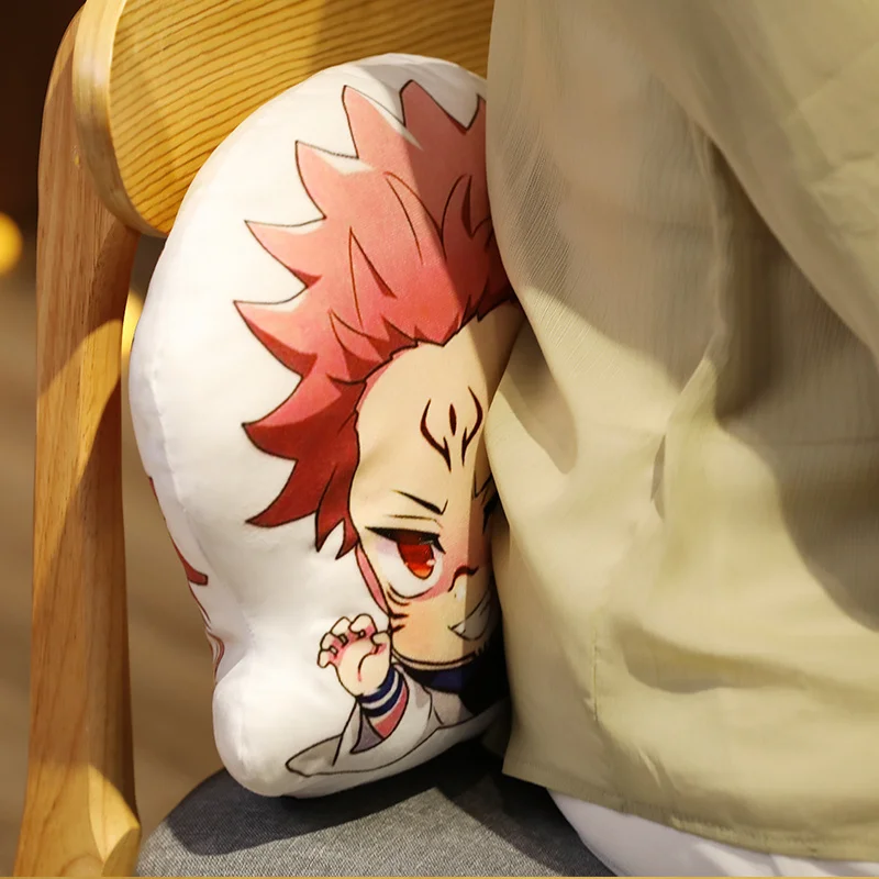 

1pc 30/35cm Stuffed Cartoon Anime Yuji Itadori Mysterious Megumi Gojo Satori Plushie Pillow Creative Comics Dolls for Kids Baby