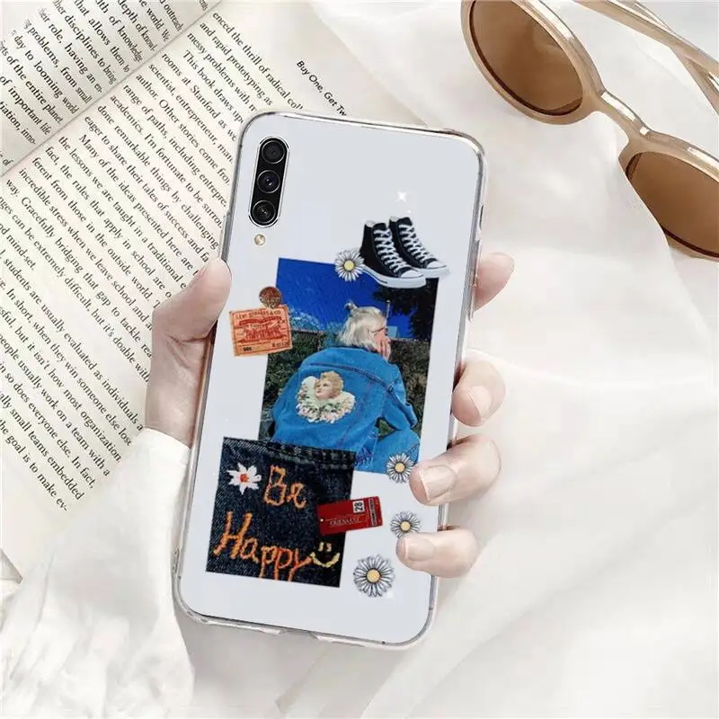 

Sticky notes funny poster stickers Phone Case Transparent Clear For Samsung Galaxy A71 A21s S8 S9 S10 plus note 20 ultra