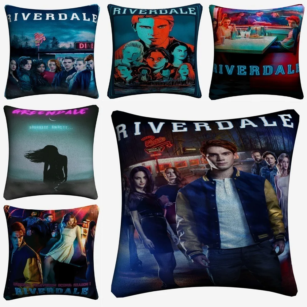 Ривердейл оригинальный ТВ серии Показать декоративная льняная наволочка для