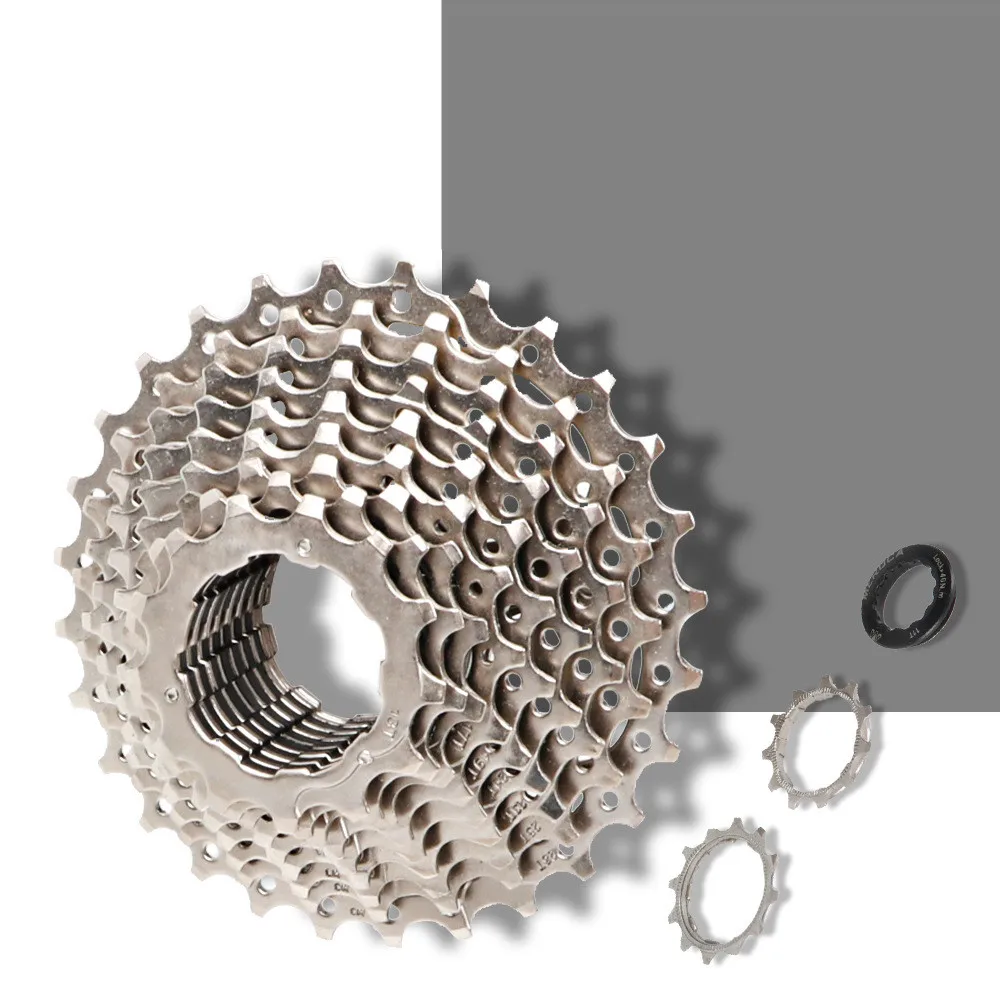 

ultralight road bike Freewheel 11-25T 28T 32T 36T velocidade bicycle flywheel 8 9 10 11Speed folding bicycle cassette Sprocket