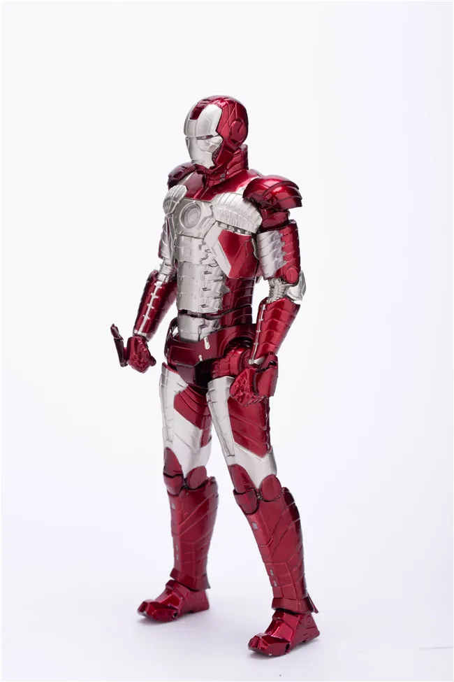 Новый фильм SHF Железный человек 15 см 2 два стиля MK5 фигурка соединение из ПВХ