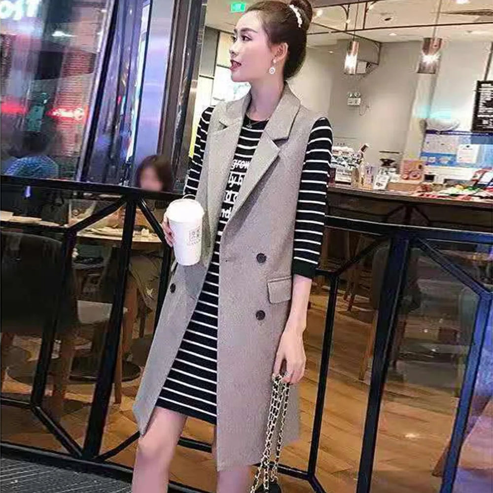 

Tops Women 2021 Winter Clothes Korean Fashion Office Lady Oversized Blazer Femme Professional Chamarras Para Mujer Manteaux