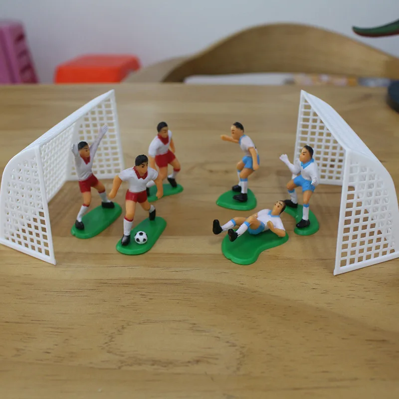 1 комплект футбольная игра торт Топпер день рождения Детская кукла игрушка