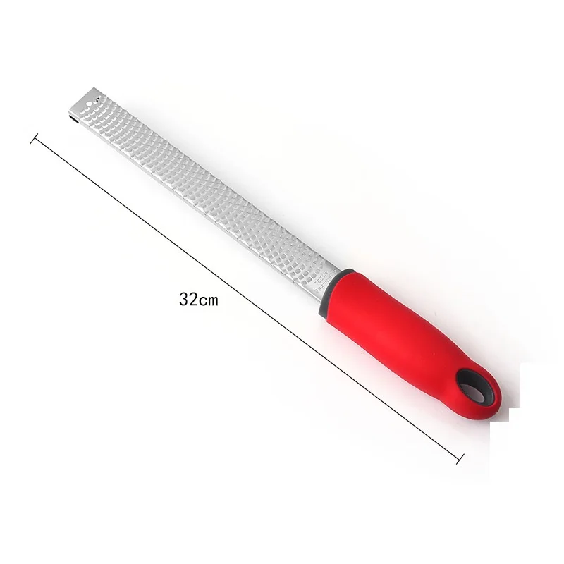 

Stainless Steel Manual Cheese Grater Slicer Nutmeg Lemon Citrus Microplane Cutter With Stainless Steel Drum Hot Sale