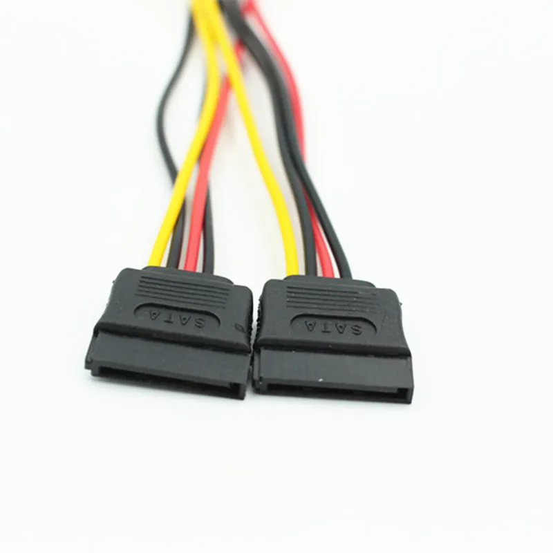 15 контактный переходник SATA папа мама|Компьютерные кабели и разъемы| |