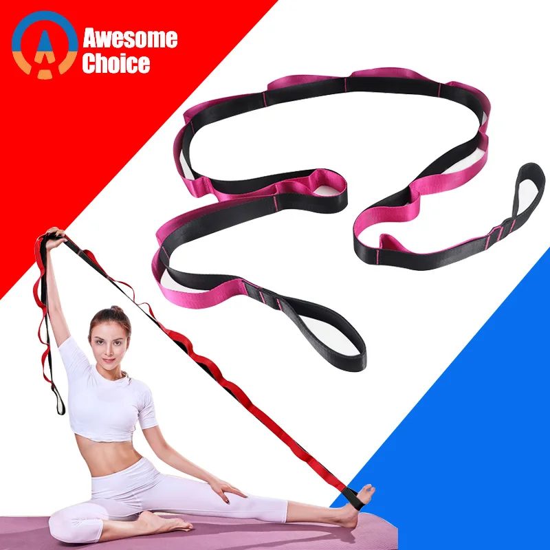 Эластичный ремень из полиэстера и латекса длина 270 см|Пояса для йоги| |