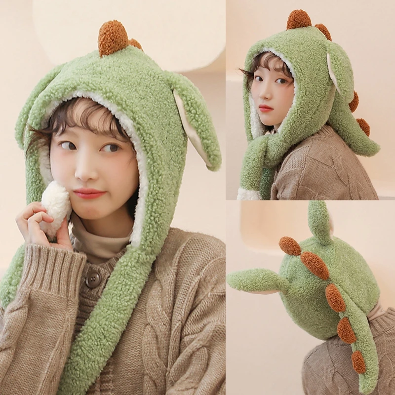 

Women Winter Knit Beanie Hat Cute Rabbit Bunny Ears Skull Cap Party Ear Warmer X5XA