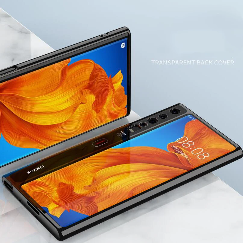 Чехол для телефона Huawei Mate Xs прозрачный силиконовый мягкий защитный чехол X