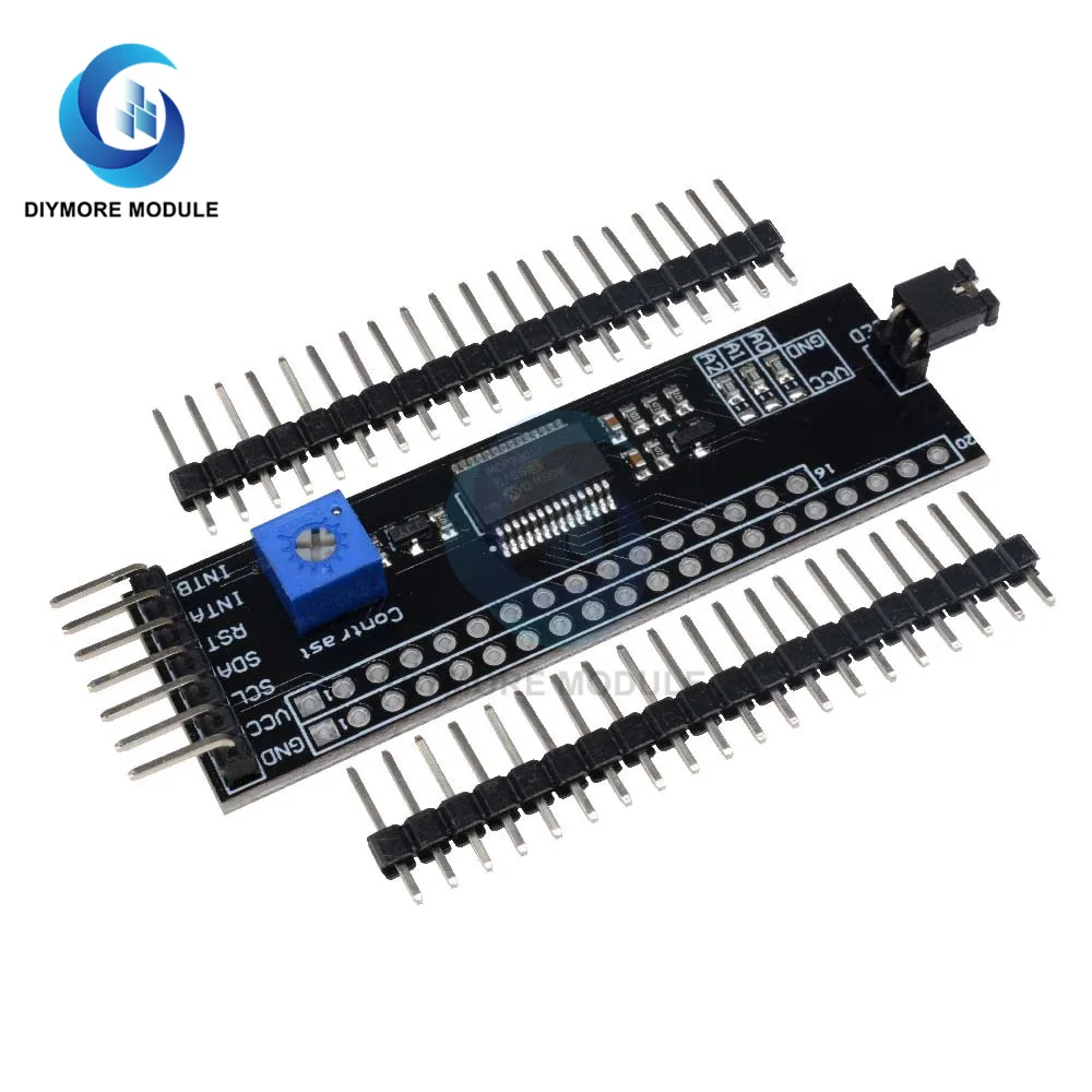 MCP23017 модуль 1602/2004/12864 LCD I2C IIC TWI последовательный интерфейс SPI 128*64 плата драйвера ЖК