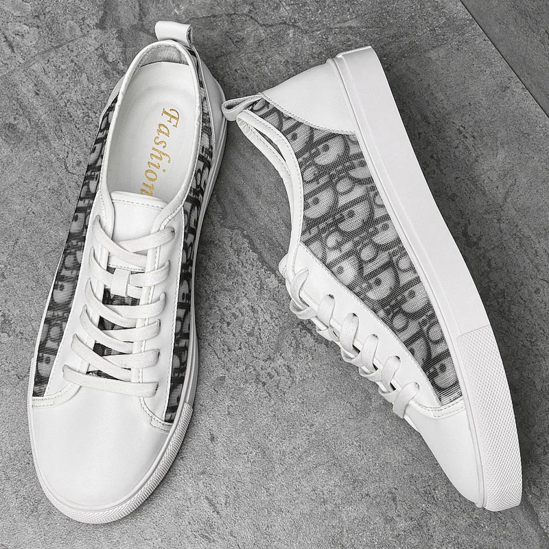 

Men Casual Shoes High Quality Leather Summer Handmade Luxury Brand Business Travel Breathable Sports Shoes Comfortable Men Shoes
