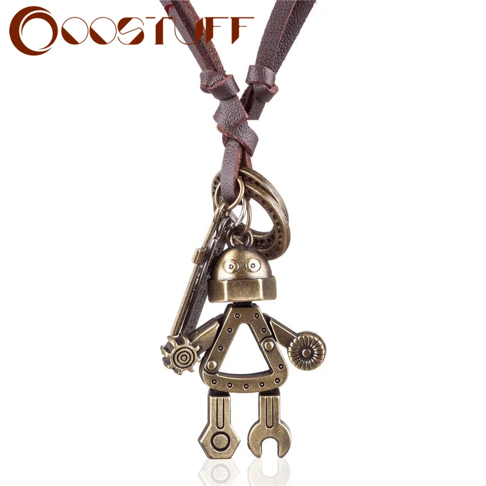 Кулон робот мужской чокер Подвеска для женщин ювелирные изделия эффектные