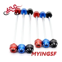 for buell lightning xb12x 2007 2009 motorcycle swing arm wheel protector front rear axle fork crash slider