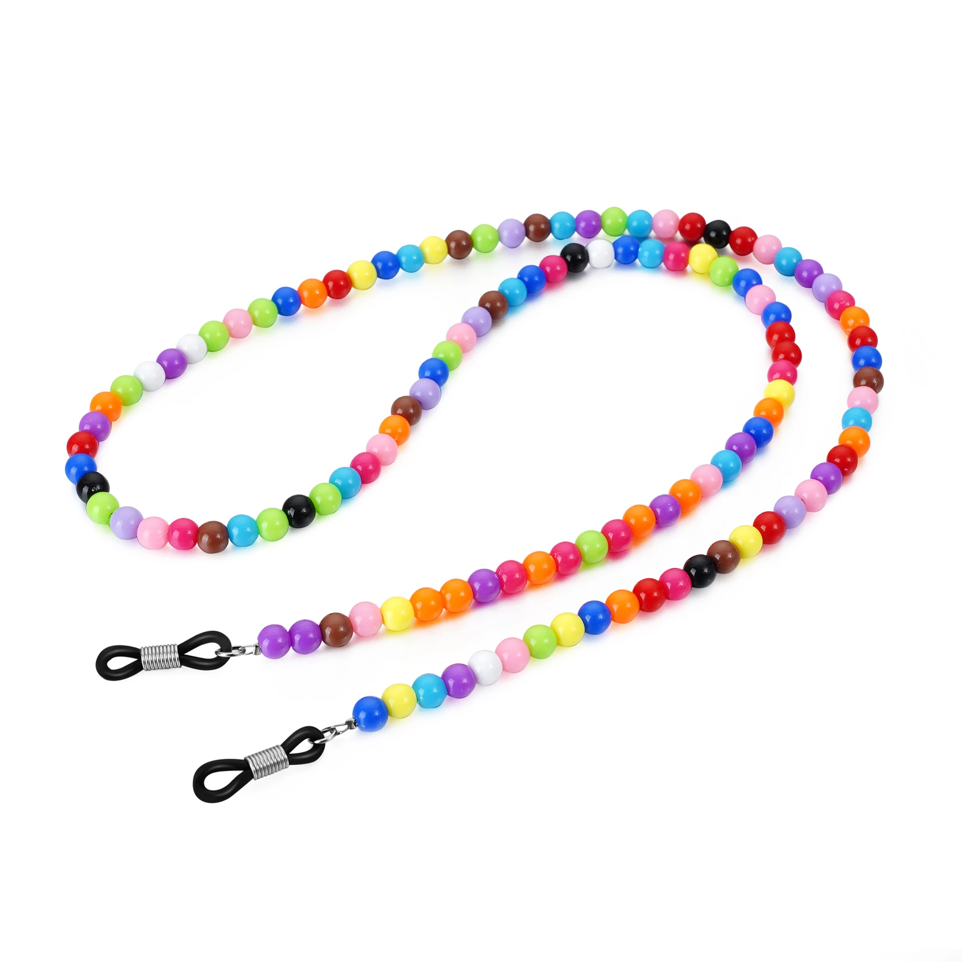 Разноцветные акриловые бисерные цепи цепочки для очков очки чтения солнечные