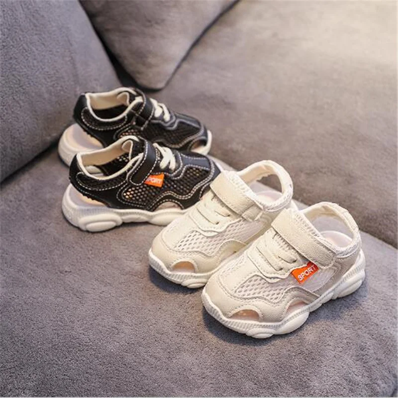 

Summer New Soft Soled SandalsFor Boys and Girls Sandals Mesh Surface Casual Shoes For Children Breathable Sports Shoes