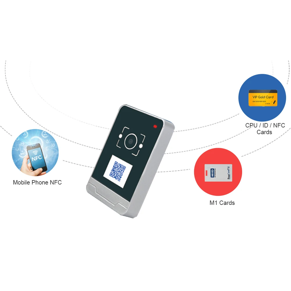 Сканер QR-кода Rakinda RD009 с бесплатным SDK контролем доступа NFC RFID считыватель 4G TCP IP