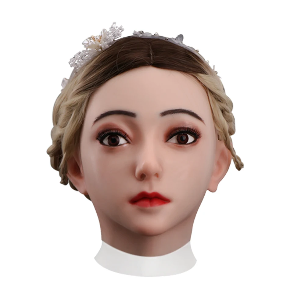 Силиконовые Реалистичные женские маски Avila для танцев на Хэллоуин маскарада