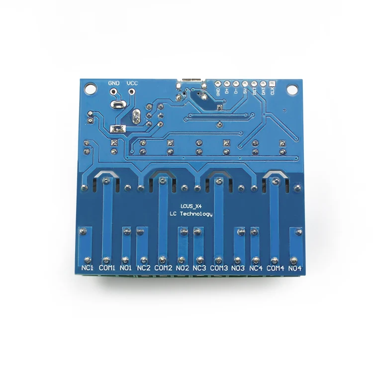 

LCUS-4 type four-way 4-way USB relay module USB intelligent control switch USB computer switch