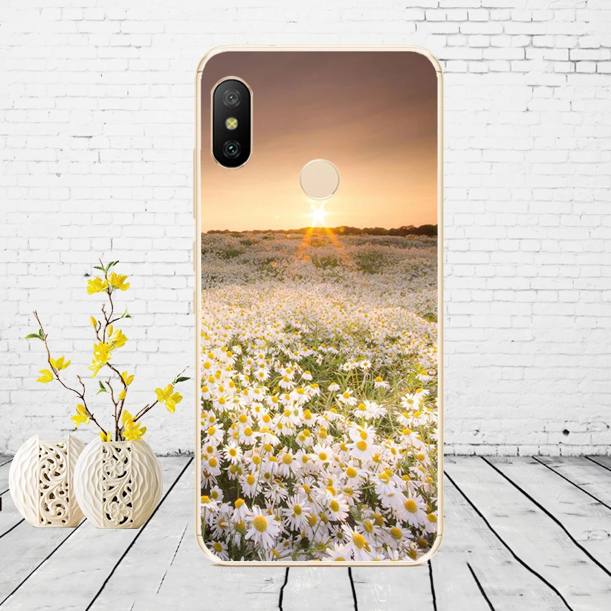 F2 Силиконовый чехол для Xiaomi mi A2 LITE, чехол с полной защитой, мягкая задняя крышка из ТПУ, чехол для телефона s для Xio mi A2 LITE, бампер - Цвет: F2