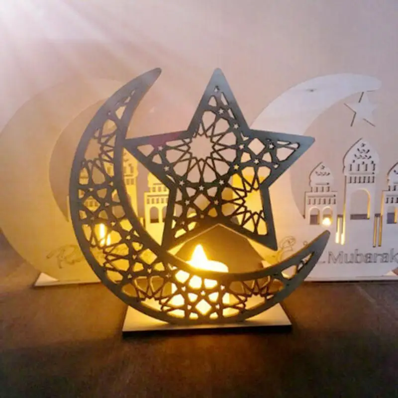 

EID Mubarak Wooden Pendant Ramadan Decoration Islam Muslim Party Decor Eid Al Adha Ramadan And Eid Ramadan Kareem Party