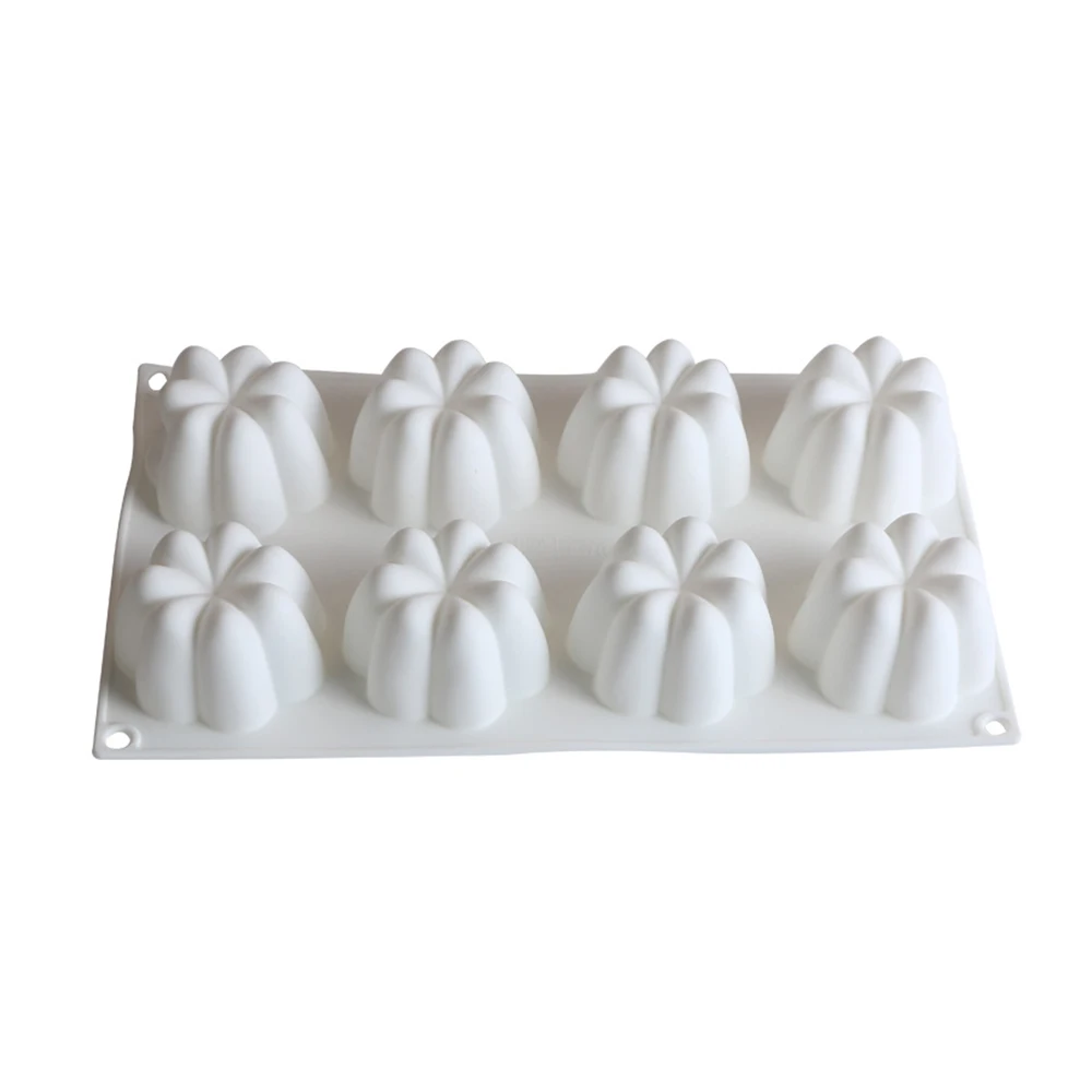 Форма цветка мусс форма для торта силиконовые инструменты украшения шоколадные