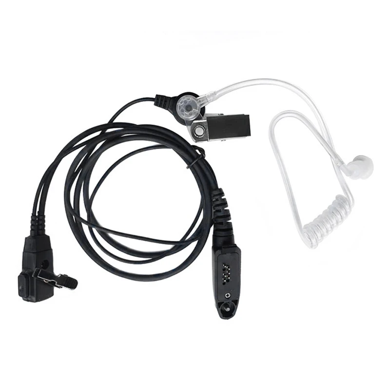 Гарнитура с микрофоном и воздушной трубкой для Motorola GP328Plus GP344 GP388 GP328-Plus Anysecu F22 F25 W5 |