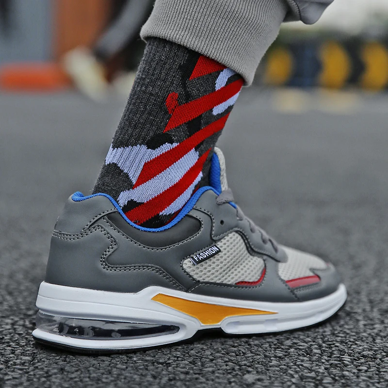 

New 2019 Spring Krasovki Men Shoes Casual PU High Quality Breathable Sneakers Zapatos Hombre Male Sport Shoes Chaussures Hommes