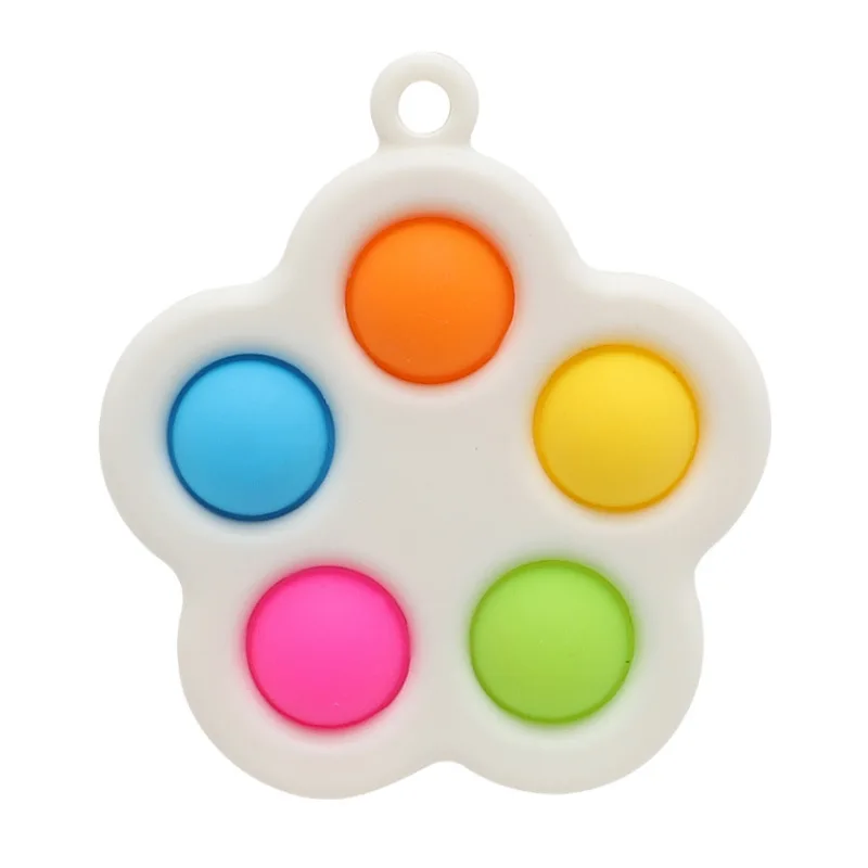 Пузырьковая игрушка для сенсорного аутизма антистрессовая портативная