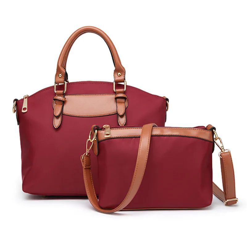 

2021 New Women's Bag Oxford Big Bag Portable Single Shoulder Messenger Bag Mother and Child Bag