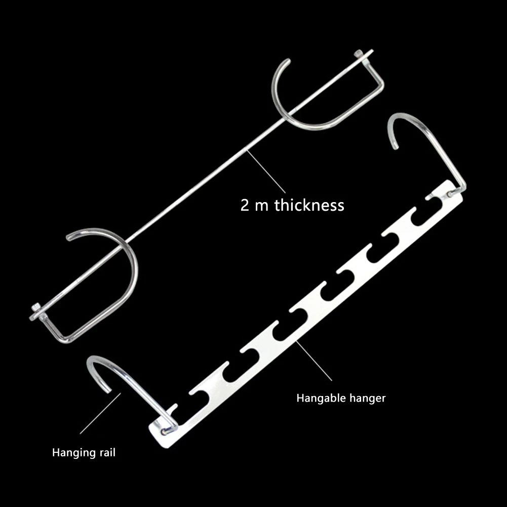 2 шт. одежда вешалка для шкафа брюки юбка рубашки аккуратные вешалки сохранить