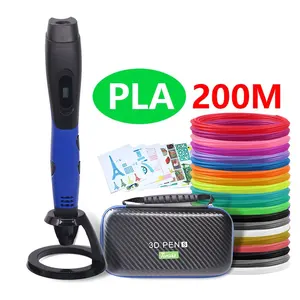 (Из-за недостаточного количества на складе в Москве, выберите отправку из Китая)3d-ручка и ПЛА-нить 1,75 мм, оригинальная ручка для 3d-печати, рождественские подарки, рисунки, Usb-адаптер 5 в 2 А, бесплатная доставка