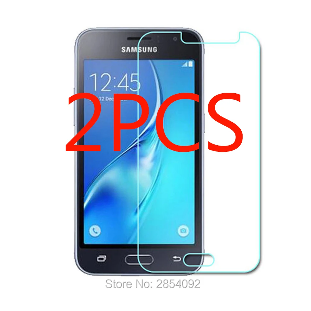 

2PCS For Samsung Galaxy J1 2016 Tempered Glass Protective Film Screen Protector On For J120F SM-J120f J120M J120 J16 Protection