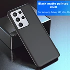 Чистый черный нескользящий чехол для телефона для Samsung S21 ультра S20 FE S10 плюс 5G матовый мягкий чехол-накладка для Samsung S21 плюс s20 ультра S10