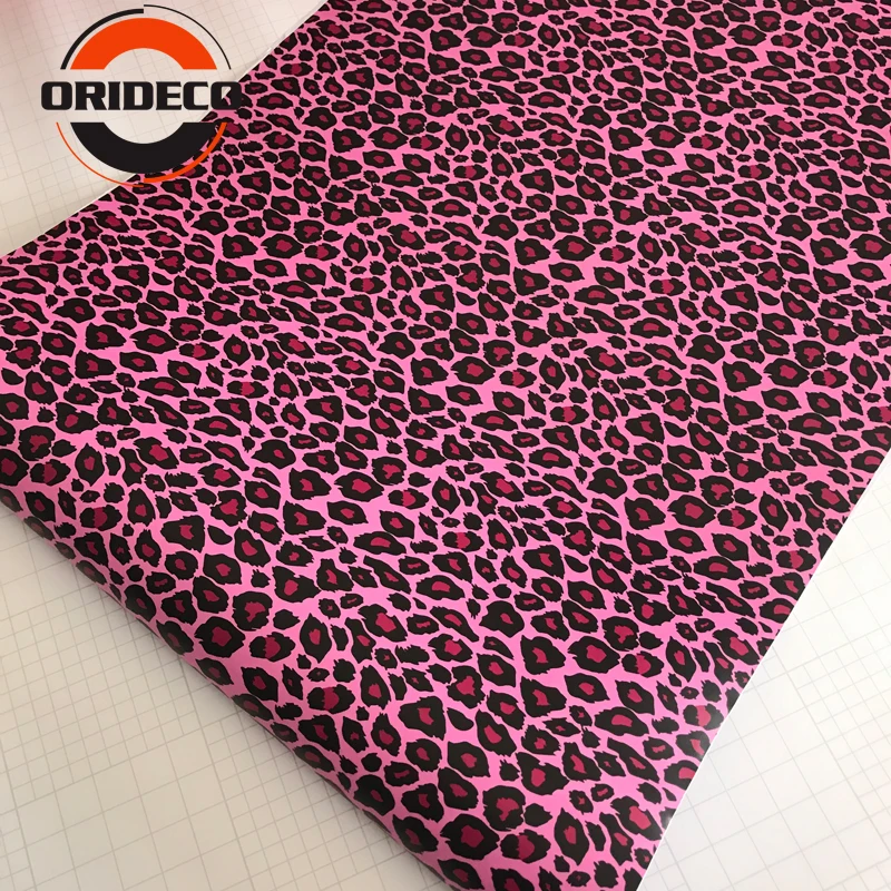 10/20/30/40/50X152CM Russia Hot Pink Leopard Camouflage Vinyl Wrap Sticker Film Motorcycle Truck Car Styling Camo Wrapping | Автомобили и
