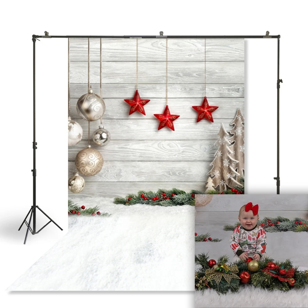

HUAYI Photography Backdrop Christmas Minisession Photo Background Studio Birthday Banner Baby Shower Party Backdrop XT-4338
