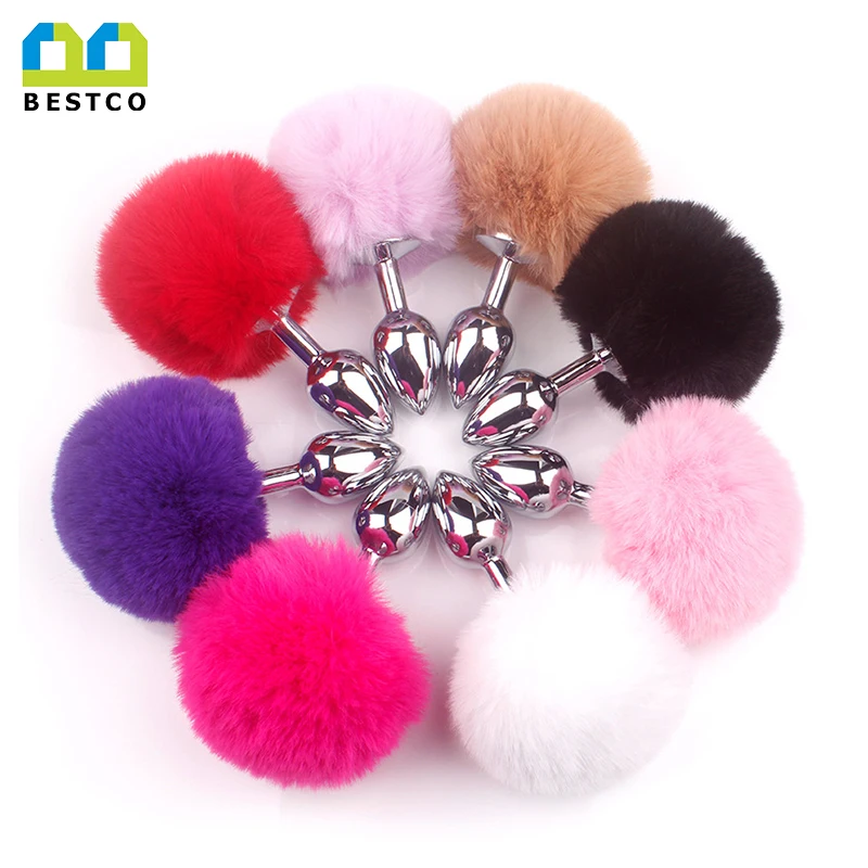 BESTCO &quotКролик&quot для девочек плюшевая жилетка животных Анальная пробка Косплэй