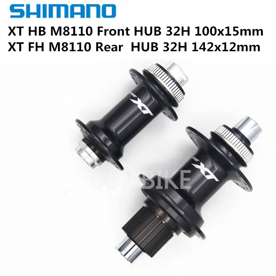 Ступица SHIMANO DEORE XT M8110 FH BH M8100 ступица Shimano 12 s HUB 32H Центральный замок 142x12 мм 100x15 -