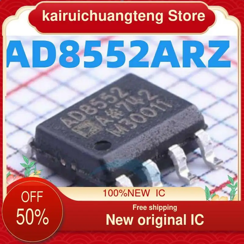 

5 шт. AD8552A AD8552ARZ AD8552AR AD8552 SOP8 новый оригинальный IC