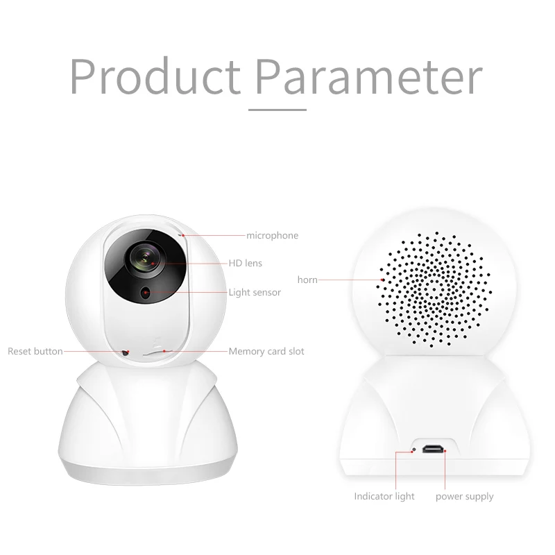Беспроводная умная домашняя камера с Wi-Fi Детский Монитор CCTV безопасности IP P2P
