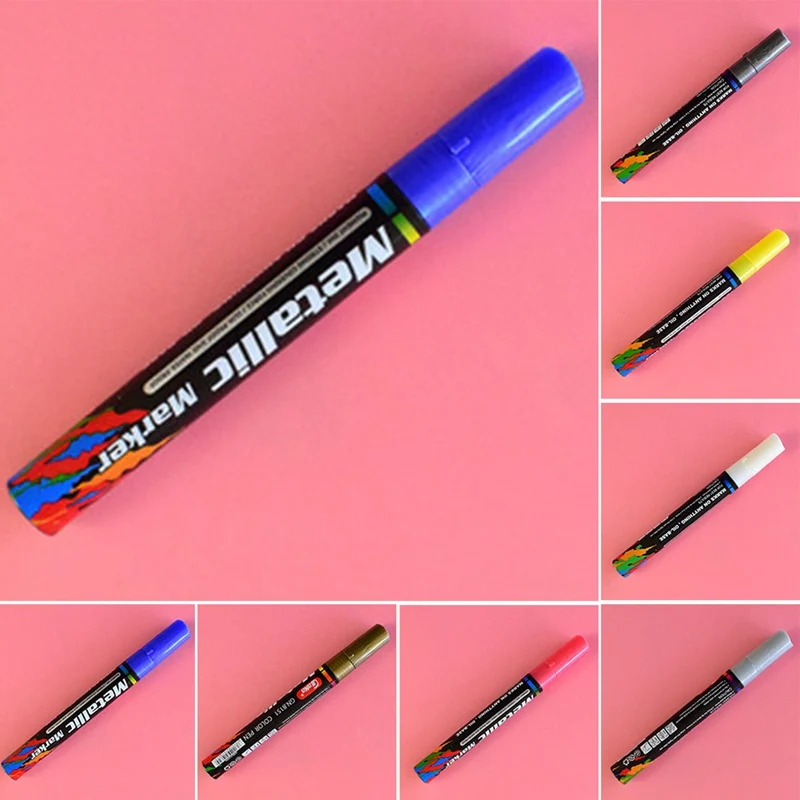 

Paint Touch Pen Tire Marker-7 Color 13.9cmPC Plastic Color Marker Pen Student Children's Drawing Gift 2021 New Hot 1pc