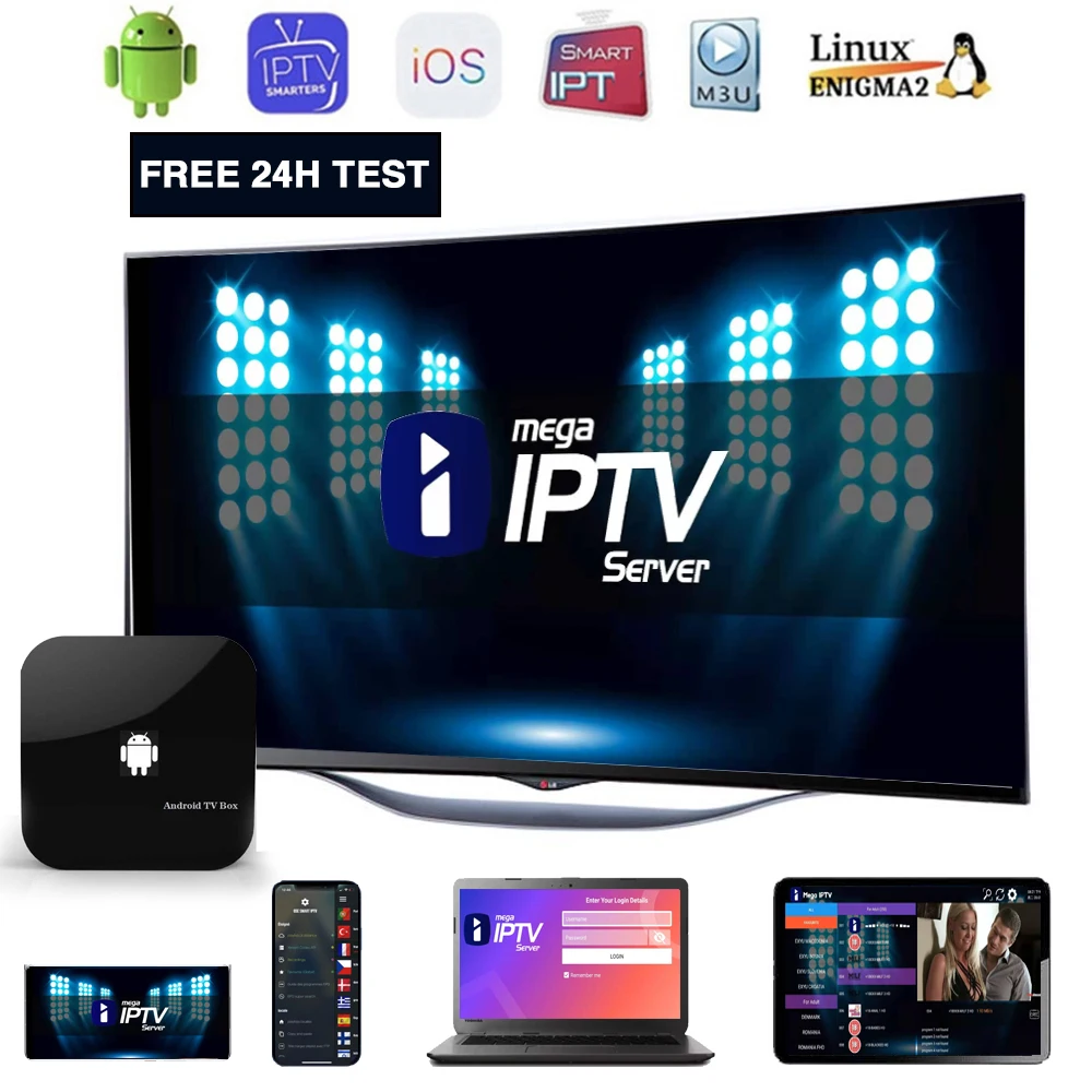 

king OTT PLUS IP M3U TV EUROPE anroid/pc/ios/ support M3U smart TV