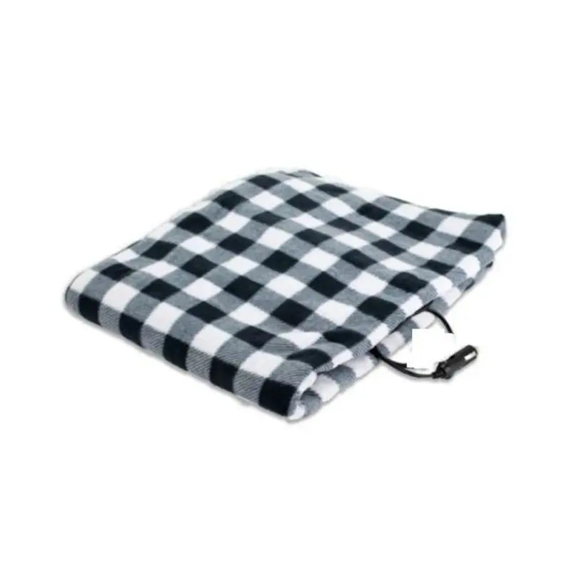 

1pc 110*150cm 12V Car Heating Blanket Lattice Energy Saving Warm Car Heating
