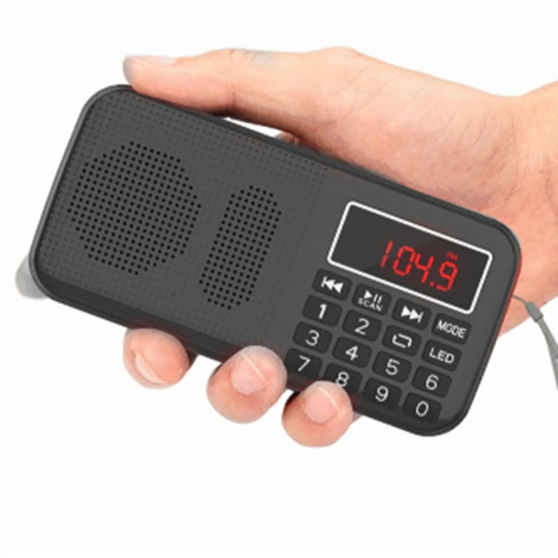 MP3 музыкальный плеер спикер портативный мини FM радио автоматическое