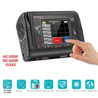 HTRC T400 двухканальный сенсорный экран баланс Dis зарядное устройство AC 200 Вт DC 400 Вт Зарядное устройство для Мультикоптер RC Drone