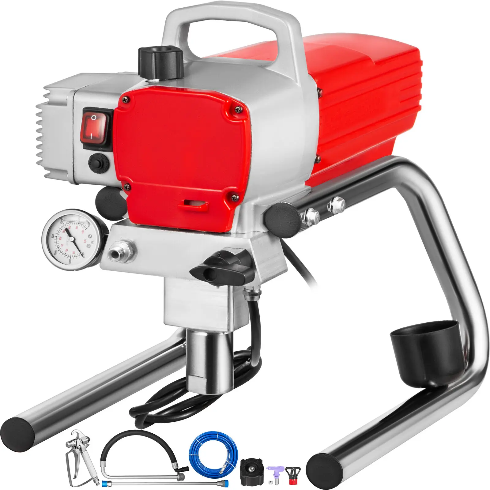 

1500W 220V Airless Paint Sprayer Sprayer High Pressure Paint Spraying Machine