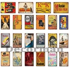 Mike86 пленка Kodak, ретро оловянные вывески, декор стен, клубный бар, железный рисунок, художественная живопись, смешанный заказ, 20*30 см